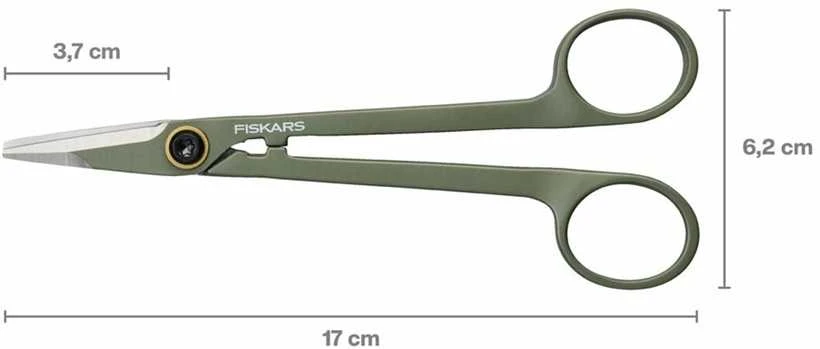 Fiskars Augalų priežiūros rinkinys (kirpiklis + dėklas)