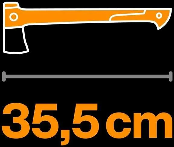 Fiskars X-series X18 universalus kirvis S