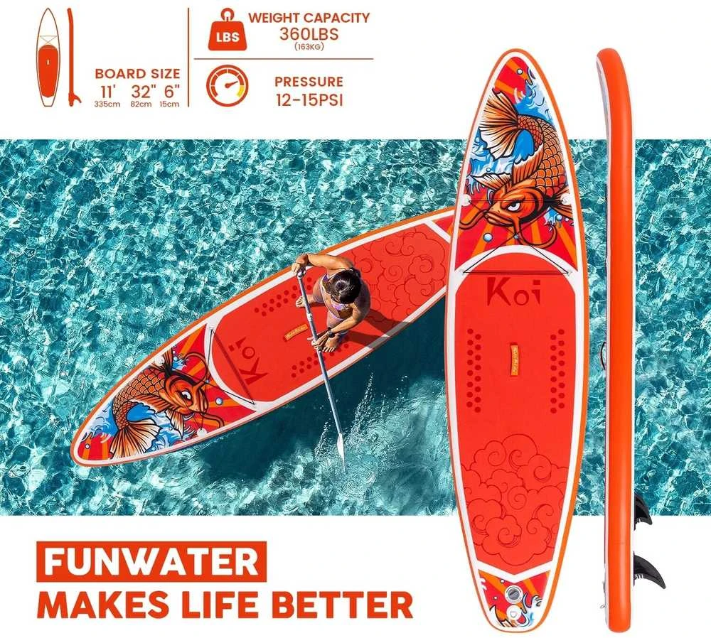 Funwater Feath-R Lite SUP lenta Koi SUPFR01E