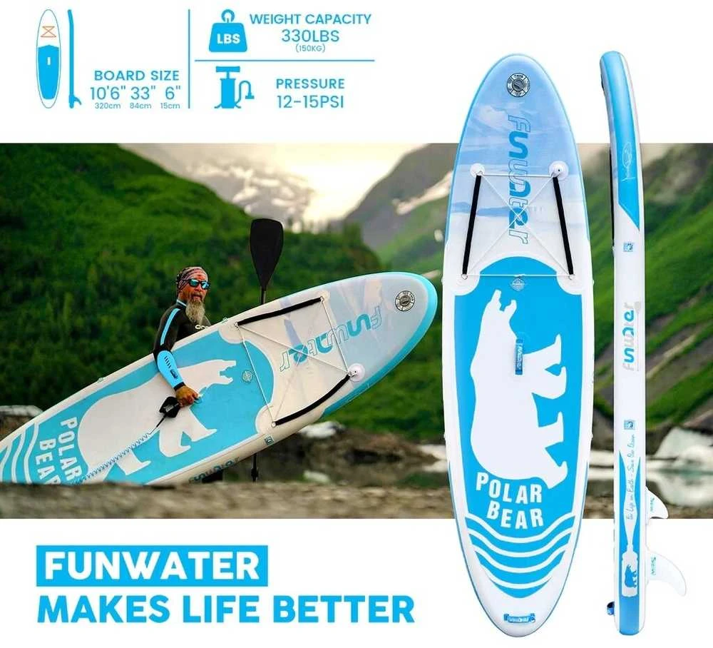 FunWater SUP irklentė SUPFW07A (mėlyna)