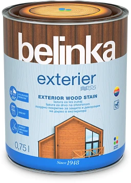 Helios Dažyvė medienai Belinka EXTERIER spalva Nr.64, Spalva: 64, Pakuotė: 2,5 L