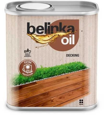 Helios Alyva medinėms terasoms Belinka OIL DECKING - Spalva 205 0,75L, Spalva: 205 - Pilka ant ąžuolo, maumedžio ir tikmedžio, Pakuotė: 0,75 L