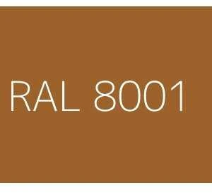Helios Emaliniai dažai COLOR ENAMEL RAL 8001 Ruda, Pakuotė: 0,65 L