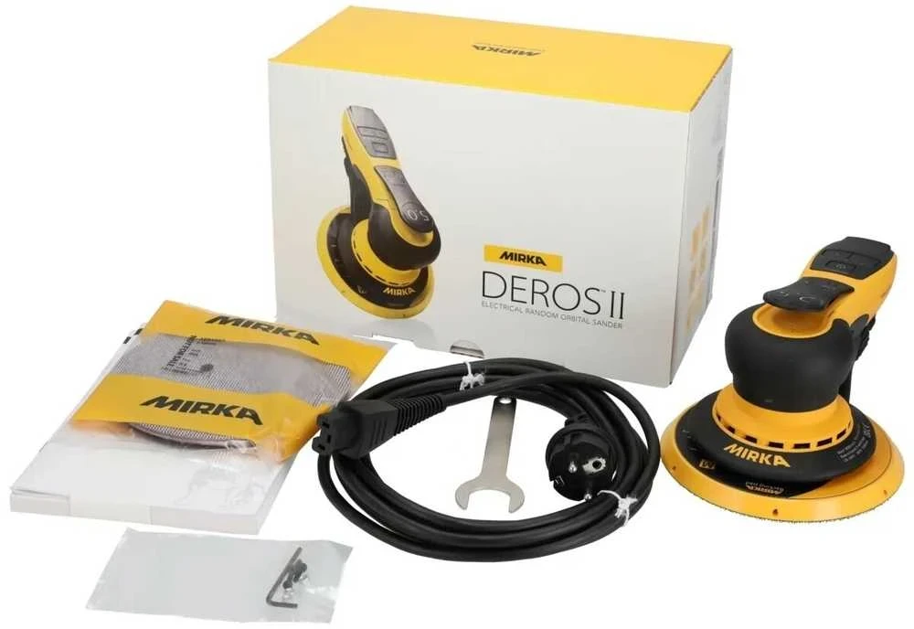 Ekscentrinis šlifuoklis Mirka DEROS II 625; 150 mm