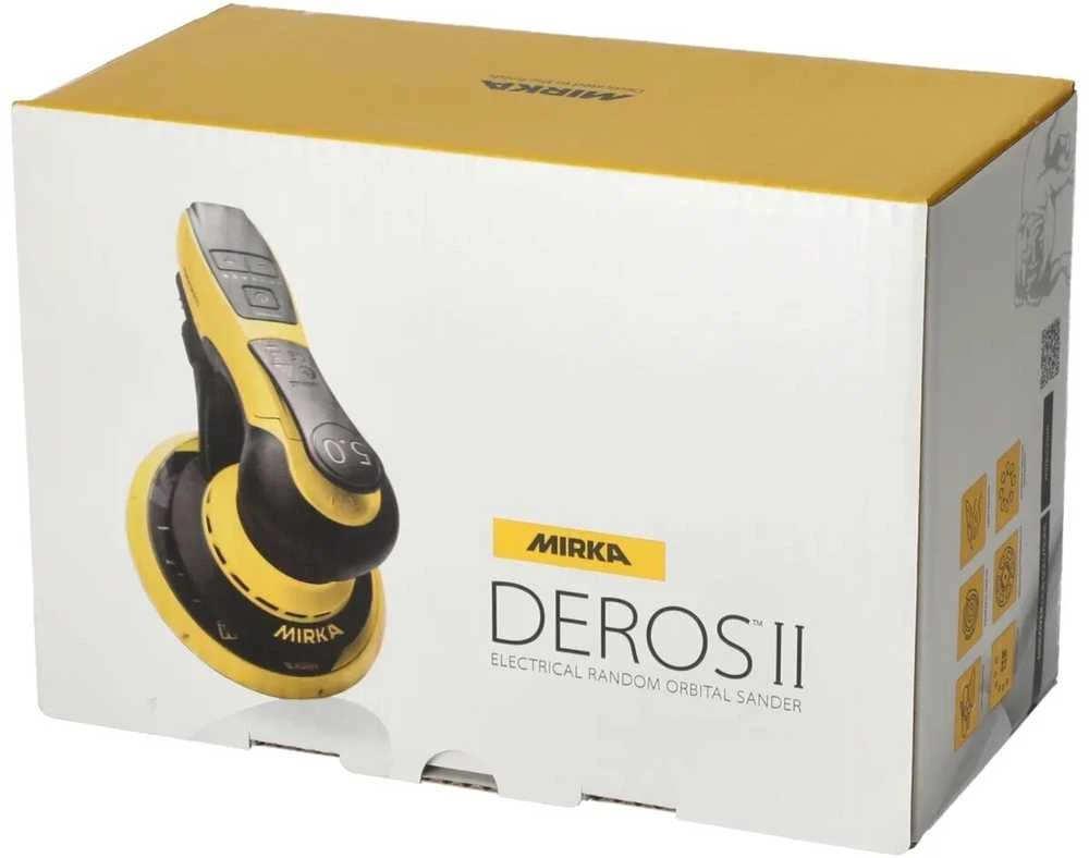 Mirka Ltd Suomija Ekscentrinis šlifuoklis Mirka DEROS II 750; 400 W