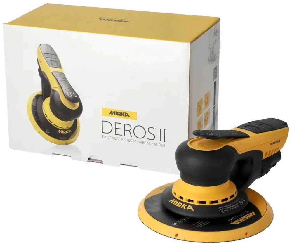 Mirka Ltd Suomija Ekscentrinis šlifuoklis Mirka DEROS II 750; 400 W