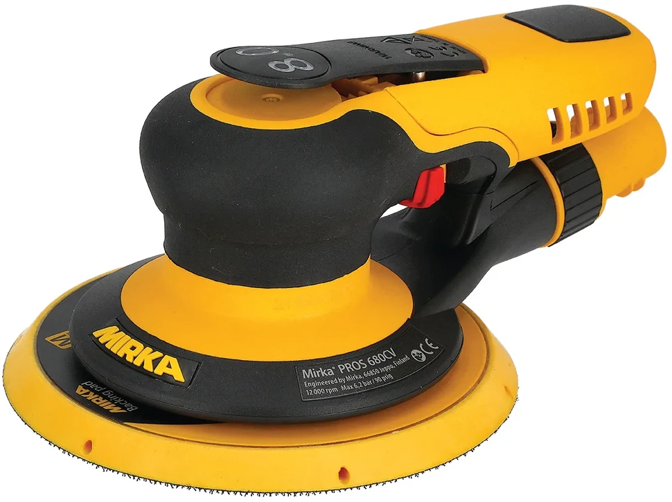 Mirka Ltd Suomija Pneumatinis ekscentrinis šlifuoklis Mirka PROS 680CV