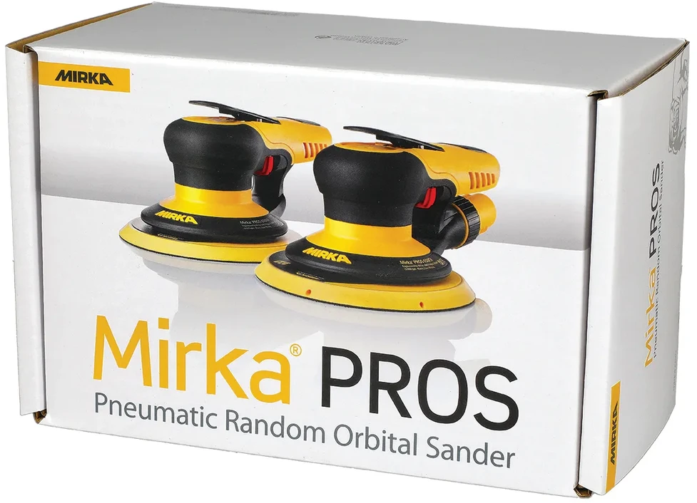 Mirka Ltd Suomija Pneumatinis ekscentrinis šlifuoklis Mirka PROS 680CV