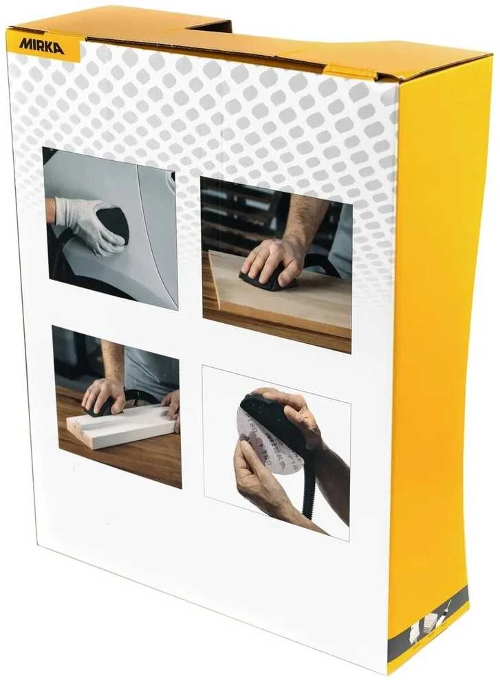 Mirka Ltd Suomija Rankinio šlifavimo komplektas Mirka ROUNDY; 150 mm