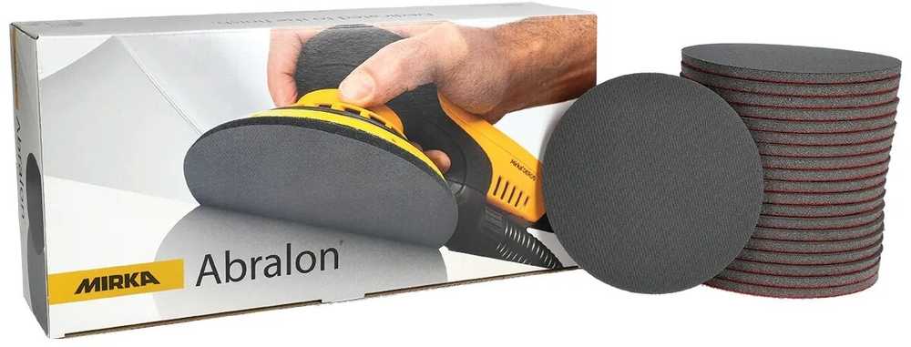 Mirka Ltd Suomija Šlifavimo diskelis Mirka ABRALON 150 mm, Grip, P180