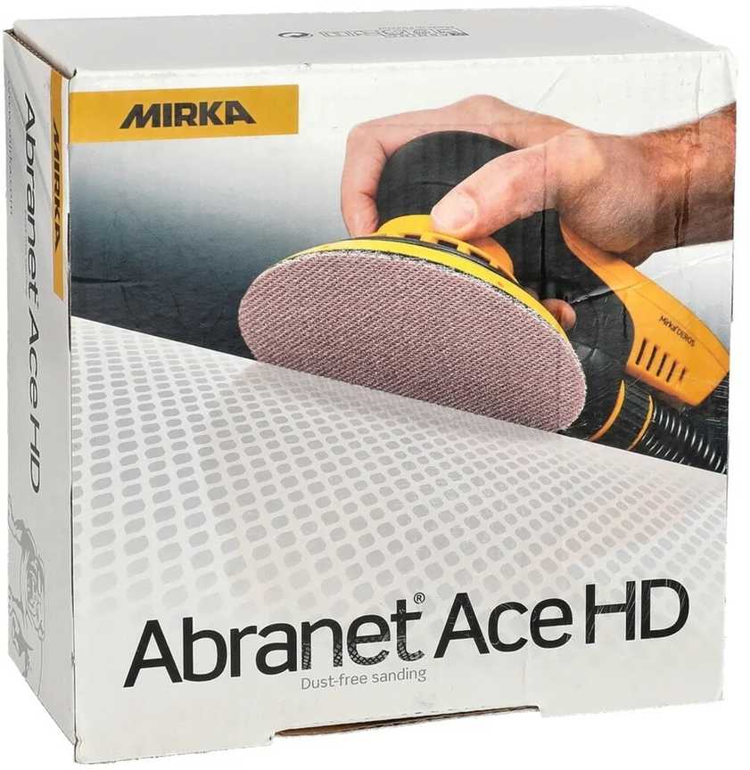 Mirka Ltd Suomija Šlifavimo diskeliai Mirka ABRANET ACE HD 125 mm, Grip, P40, 5vnt