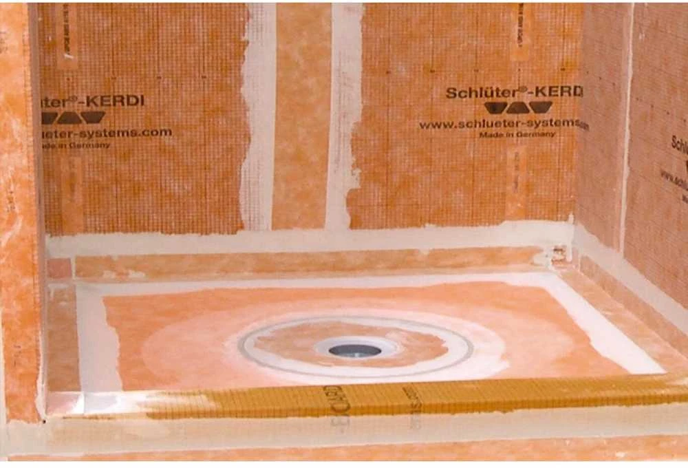 Schluter Systems KG (Vokietija) Hidroizoliacinė membrana Schlüter® KERDI, Pakuotė: 5 m² rulonas = 1 m pločio ir 5 m ilgio rulonas