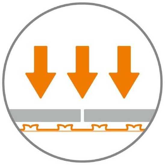 Schluter Systems KG (Vokietija) Hidroizoliacinė membrana Schlüter® DITRA, Pakuotė: 5 m rulonas