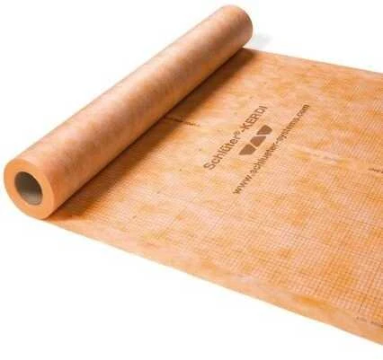 Schluter Systems KG (Vokietija) Hidroizoliacinė membrana Schlüter® KERDI, Pakuotė: 5 m² rulonas = 1 m pločio ir 5 m ilgio rulonas
