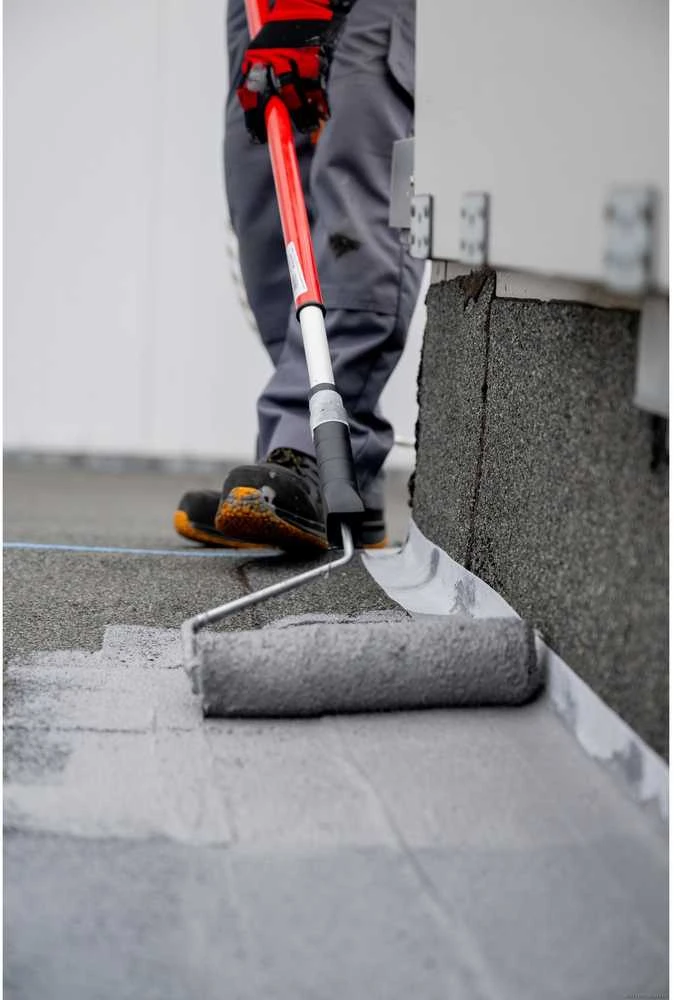 Selena FM S.A. (Lenkija) Hidroizoliacinė danga plokščių stogų renovacijai Matizol® FIBER ROOF, Pakuotė: 10 kg, Spalva: Pilka