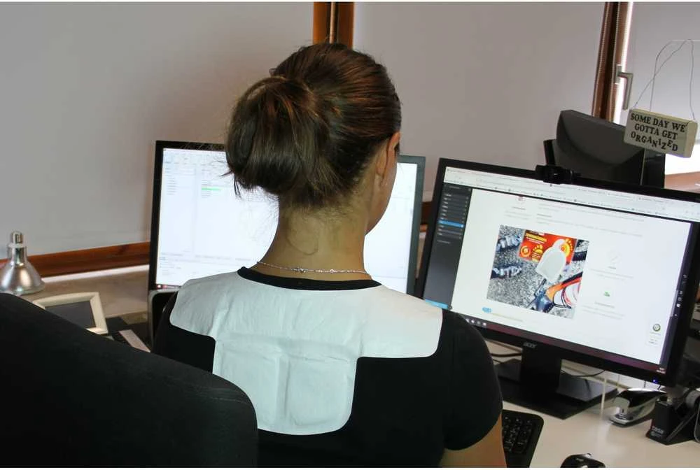 Thermopad Gmbh Vokietija Kaklo ir pečių šiltukas THERMOPAD XXL, 3 vnt, Pakuotė: Dėžutė - 3 vnt