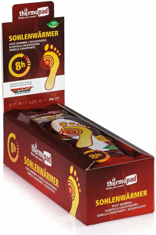 Vokietija Pėdų šildytuvas Thermopad Foot Warmer - XXL (44-46)