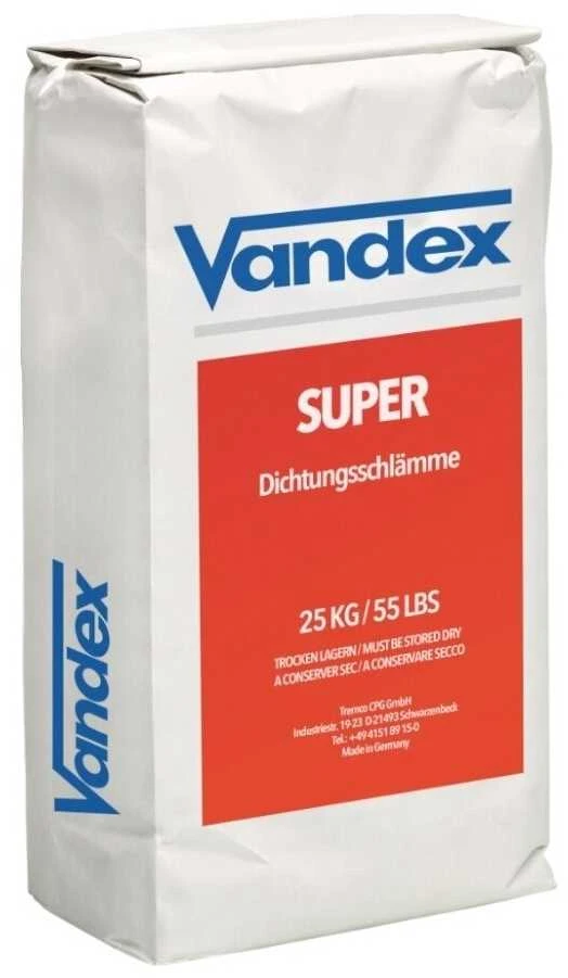 Vandex Vokietija Kristalinė betono hidroizoliacija Vandex Super, 5kg