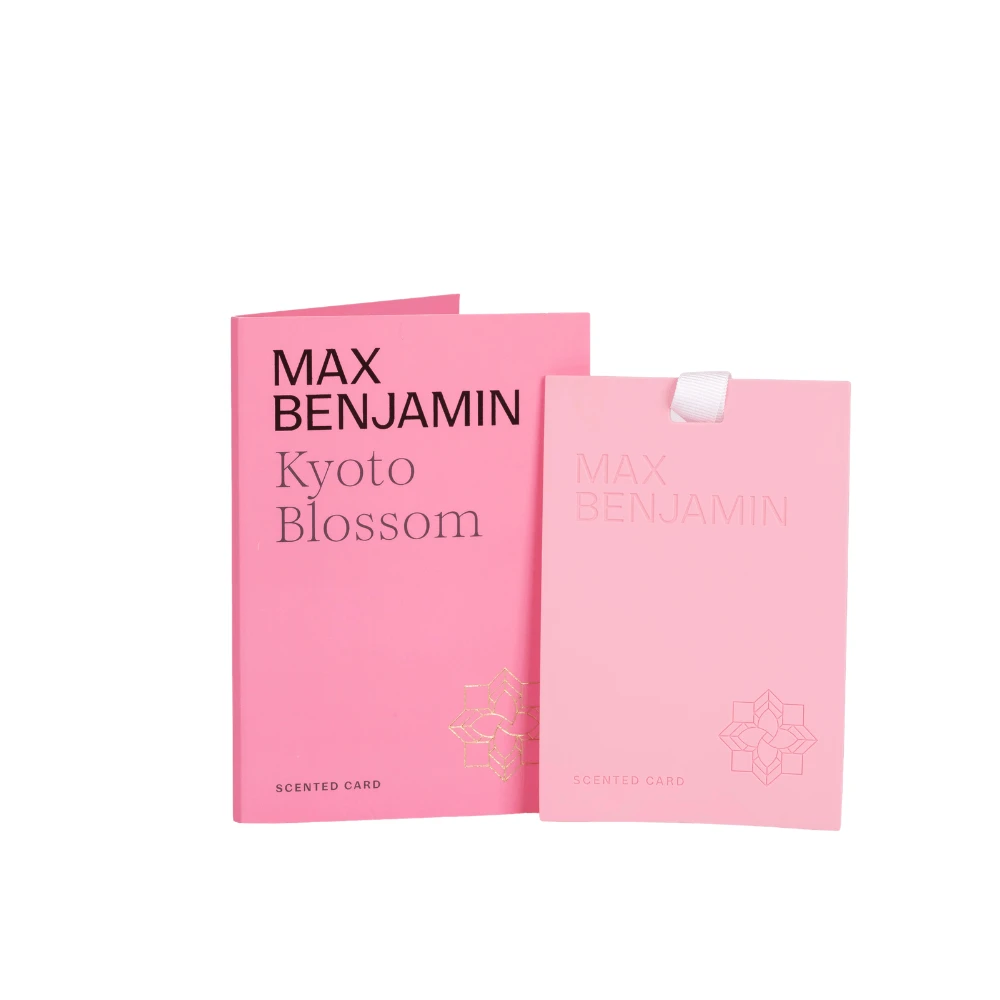 Max Benjamin Kyoto Blossom aromatinė kortelė