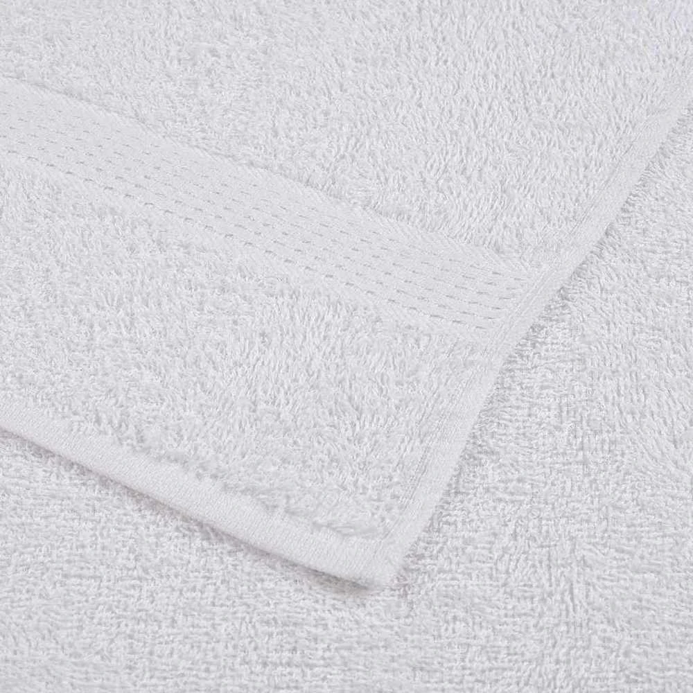 Rankšluostis Rankšluosčių rinkinys, 12vnt., balti, 100% medvilnė, 360g/m²
