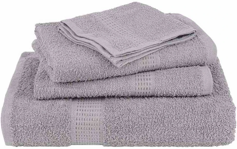 Rankšluostis Rankšluosčių rinkinys, 12vnt., pilki, 100% medvilnė, 360g/m²