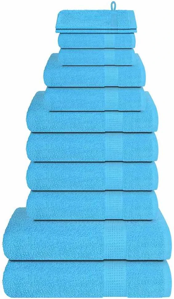 Rankšluostis Rankšluosčių rinkinys, 12vnt., turkio, 100% medvilnė, 360g/m²