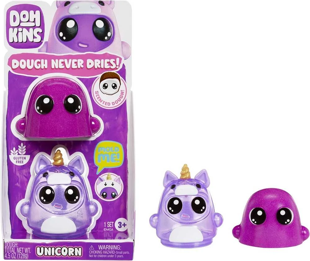 MGA Unicorn 122883X1EUC DohKins žaisliukų rinkinys „Vienaragis“