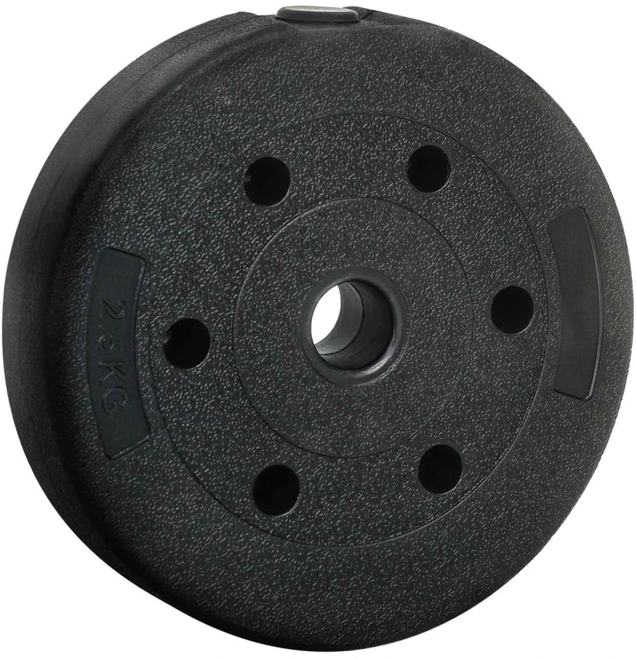 2-in-1 hantelių rinkinys 40 kg Juoda ir mėlyna