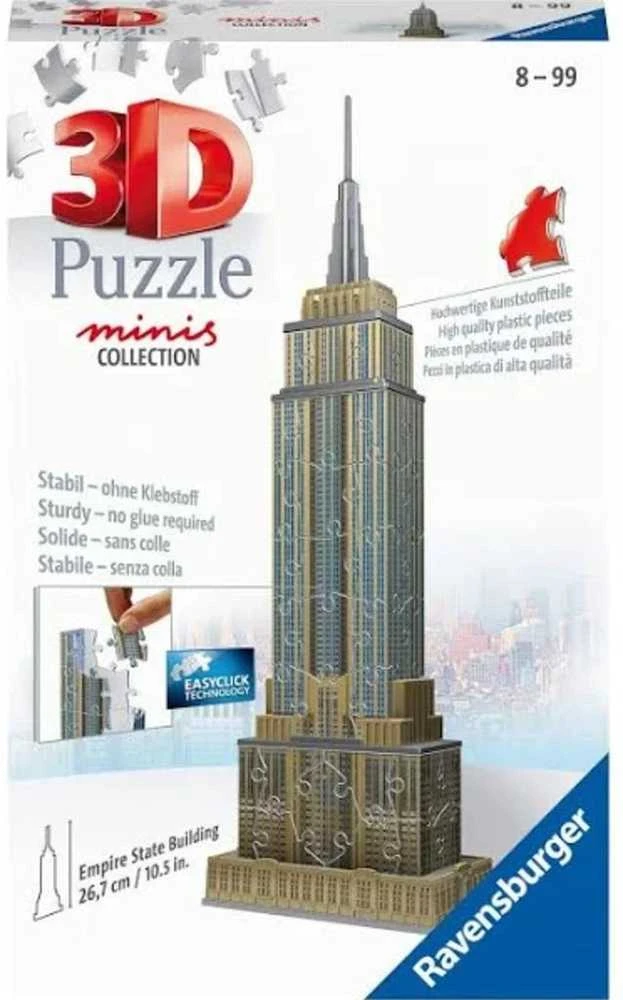 Ravensburger "3D" Dėlionė 54 vnt. - Empire State Building