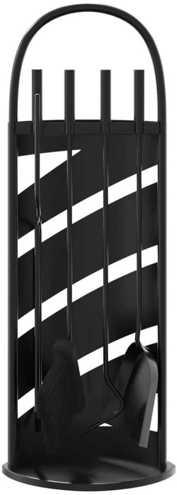 Židinio įrankių komplektas, 5 dalių, 23x15x66cm, plienas