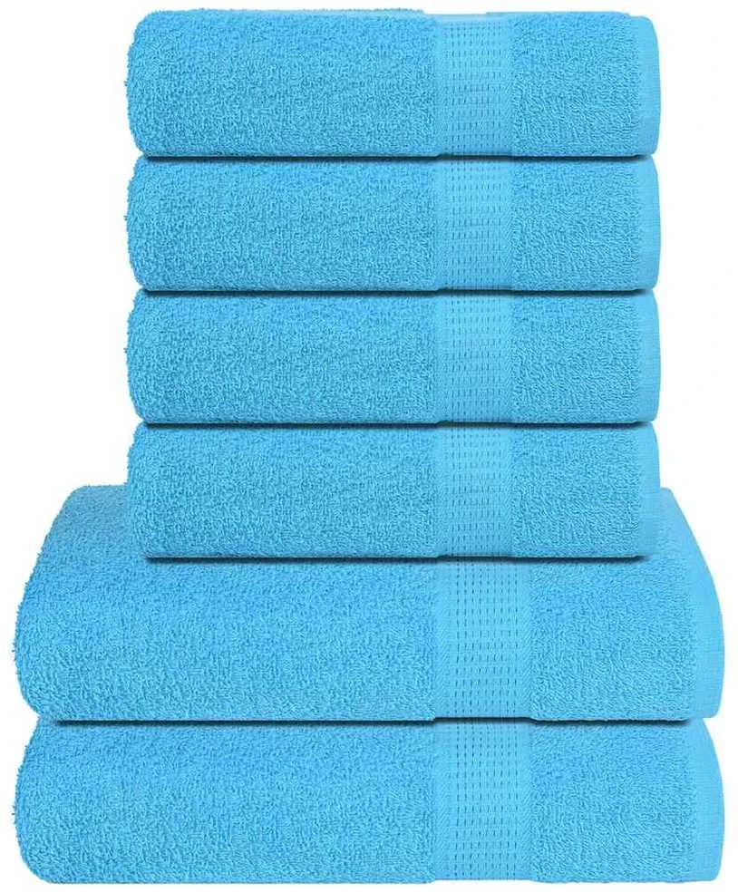 Rankšluostis Rankšluosčių rinkinys, 6vnt., turkio, 100% medvilnė, 360g/m²