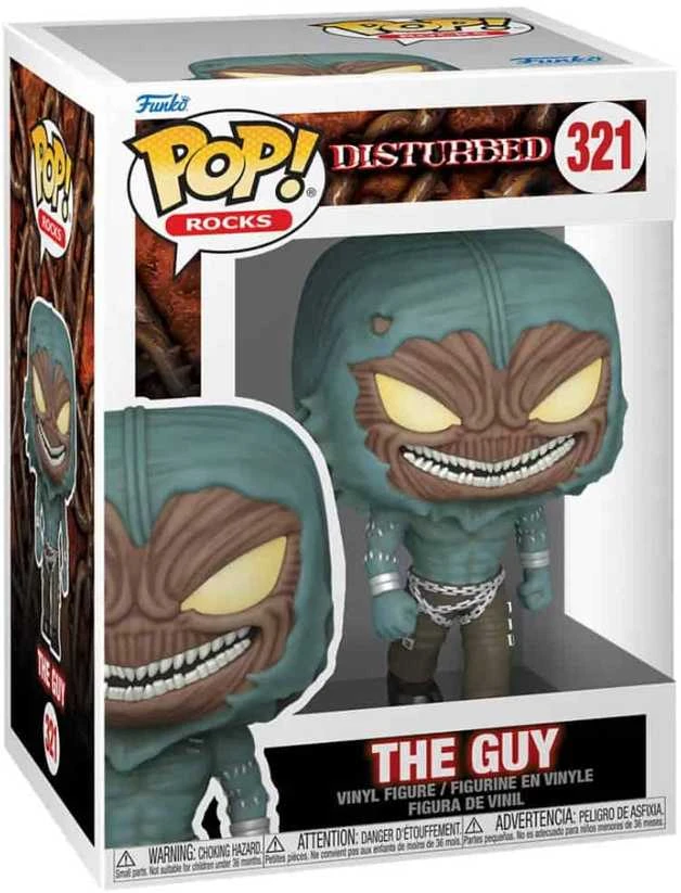 FUNKO POP! Vinilinė figūrėlė: Disturbed - The Guy, 10 cm aprašymas - Prekės nuotrauka
