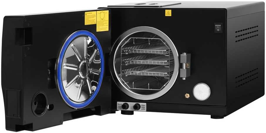 Activeshop Medicininis autoklavas Lafomed Standard Line LFSS12AA LED 12 l, B klasė, su spausdintuvu juodas