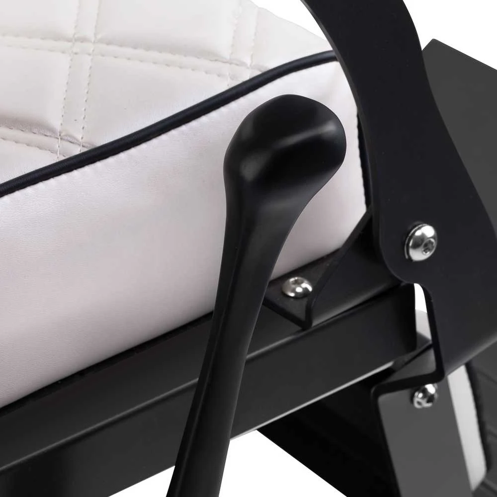Activeshop Kirpyklos kėdė Barber Chair Gabbiano Carlos Extra Pearl