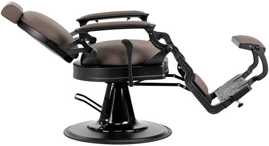 Activeshop Kirpyklos kėdė Barber Chair Gabbiano Niccolo Brown