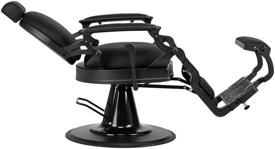 Activeshop Kirpyklos kėdė Barber Chair Gabbiano Niccolo Juodas