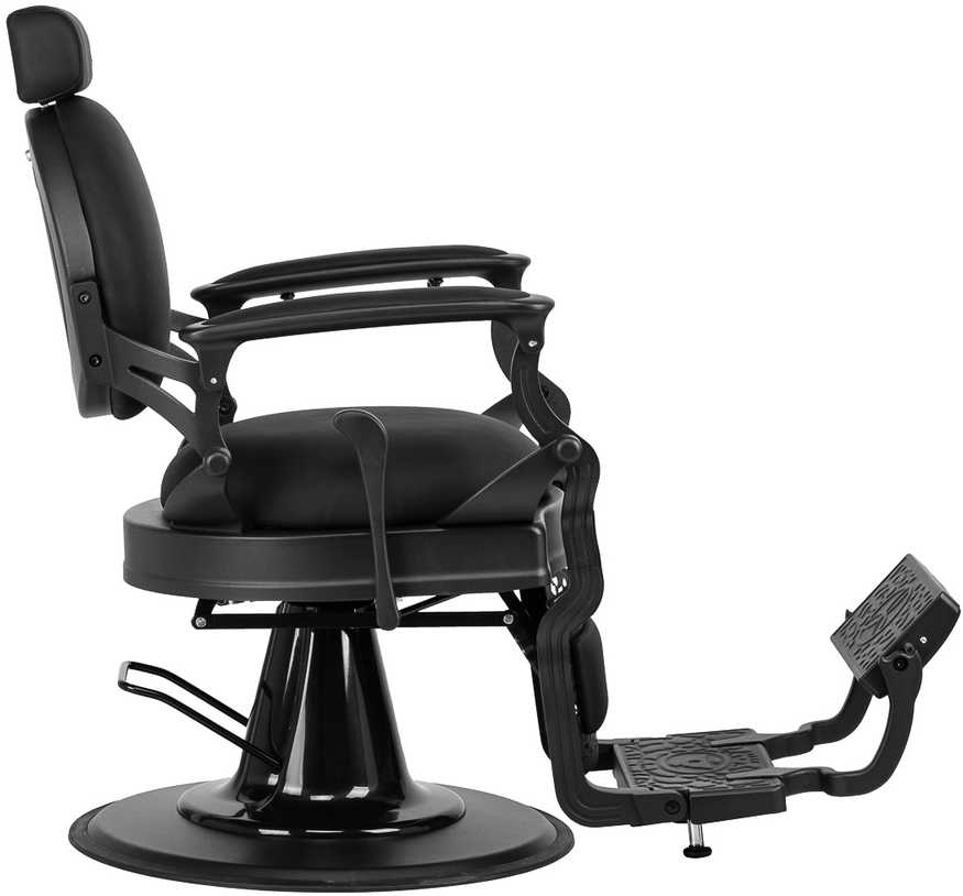 Activeshop Kirpyklos kėdė Barber Chair Gabbiano Niccolo Juodas