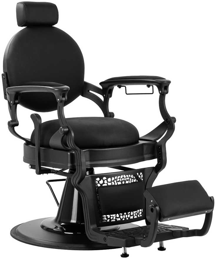 Activeshop Kirpyklos kėdė Barber Chair Gabbiano Niccolo Juodas