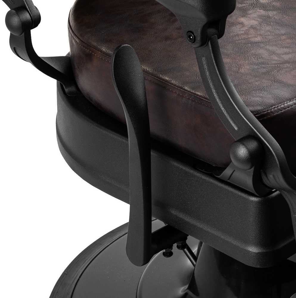Activeshop Kirpyklos kėdė Barber Chair President Brown Juodas