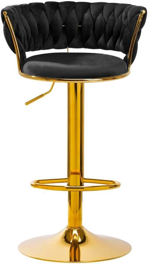Activeshop Baro kėdė 4RICO ROMAN VELVET Juodas