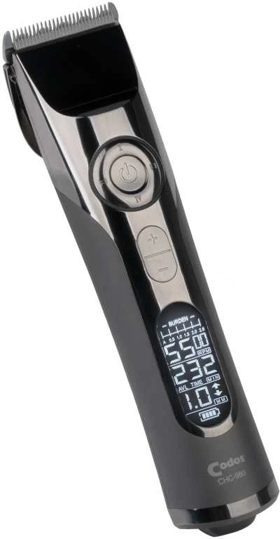 Plaukų kirpimo mašinėlė Codos Professional CHC-980 Wireless, Juoda