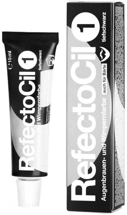 Activeshop Ilgalaikiai blakstienų ir antakių dažai Refectocil 1 Pure Juodas, 15 ml