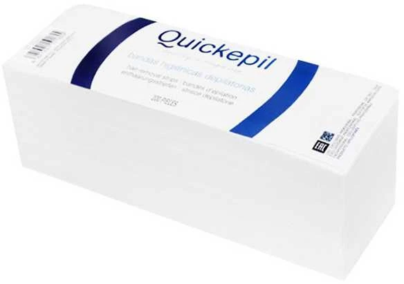 Activeshop Quickepil plaukų šalinimo juostelės 23 x 7,5 cm 200 vnt.