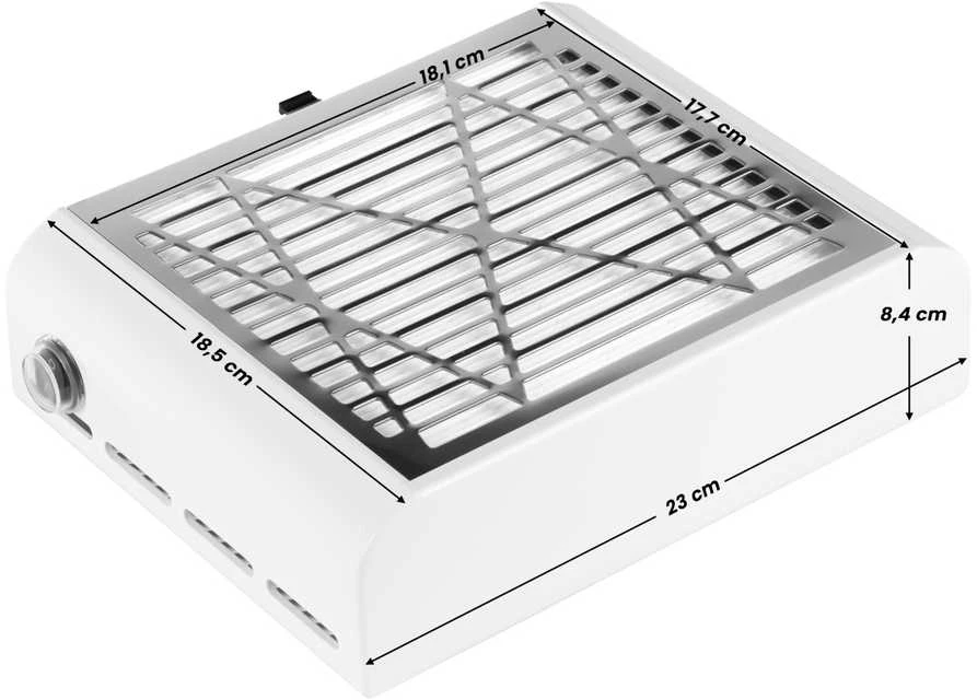 Activeshop Dulkių surinkėjas manikiūrui Momo J-23 kasetinis baltas