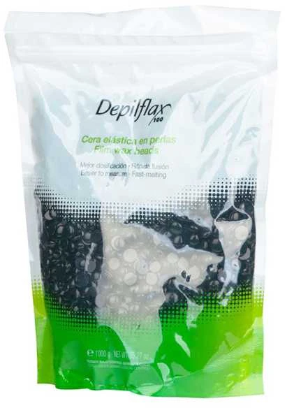 Activeshop Vaškas granulėse Depilflax Negra Elastica, 1kg