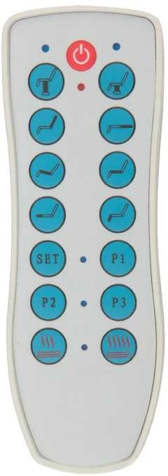 Activeshop Kosmetologinis krėslas AZZURRO 708A ELECTRIC 4 MOTOR Pilkas HEATED