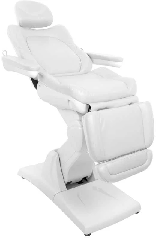 Activeshop Kosmetologinis krėslas AZZURRO 870 ELECTRIC 3 MOTOR Baltas