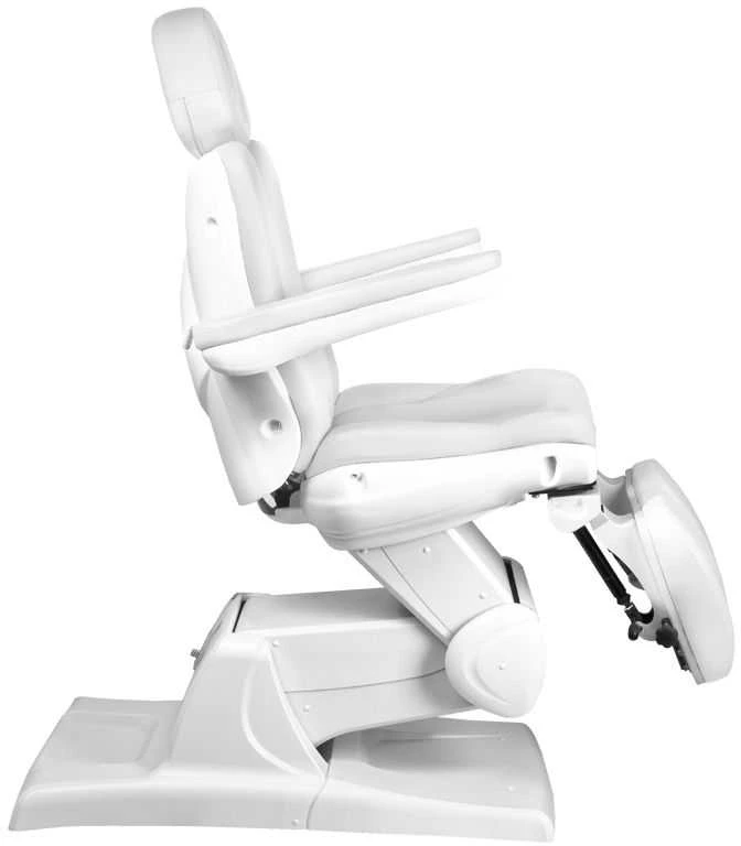 Activeshop Kosmetologinis krėslas AZZURRO 870 PEDI ELECTRIC 3 MOTOR Baltas