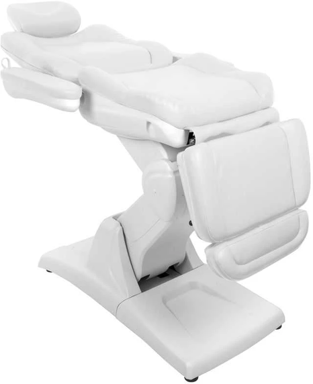 Activeshop Kosmetologinis krėslas AZZURRO 870 ELECTRIC 3 MOTOR Baltas