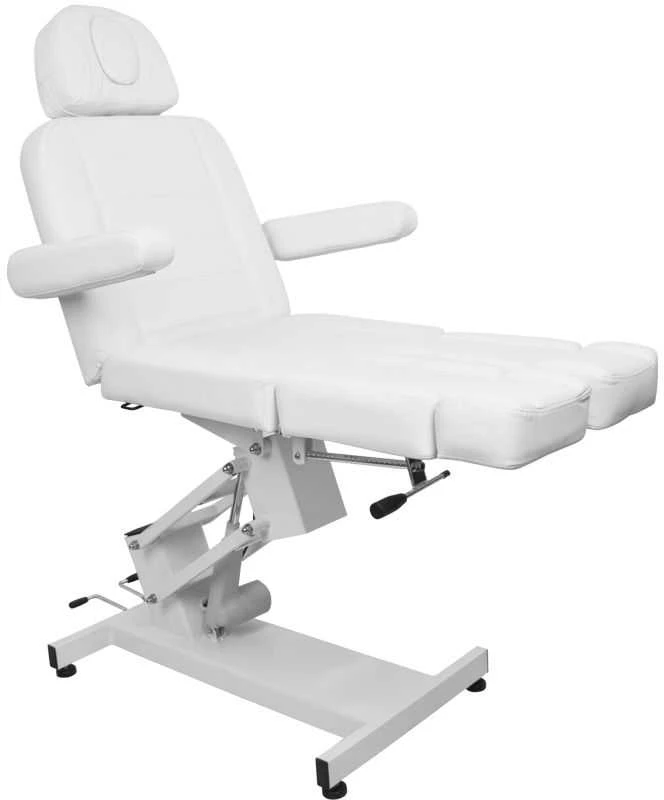 Activeshop Kosmetologinis krėslas AZZURRO ELECTRIC PEDI Baltas